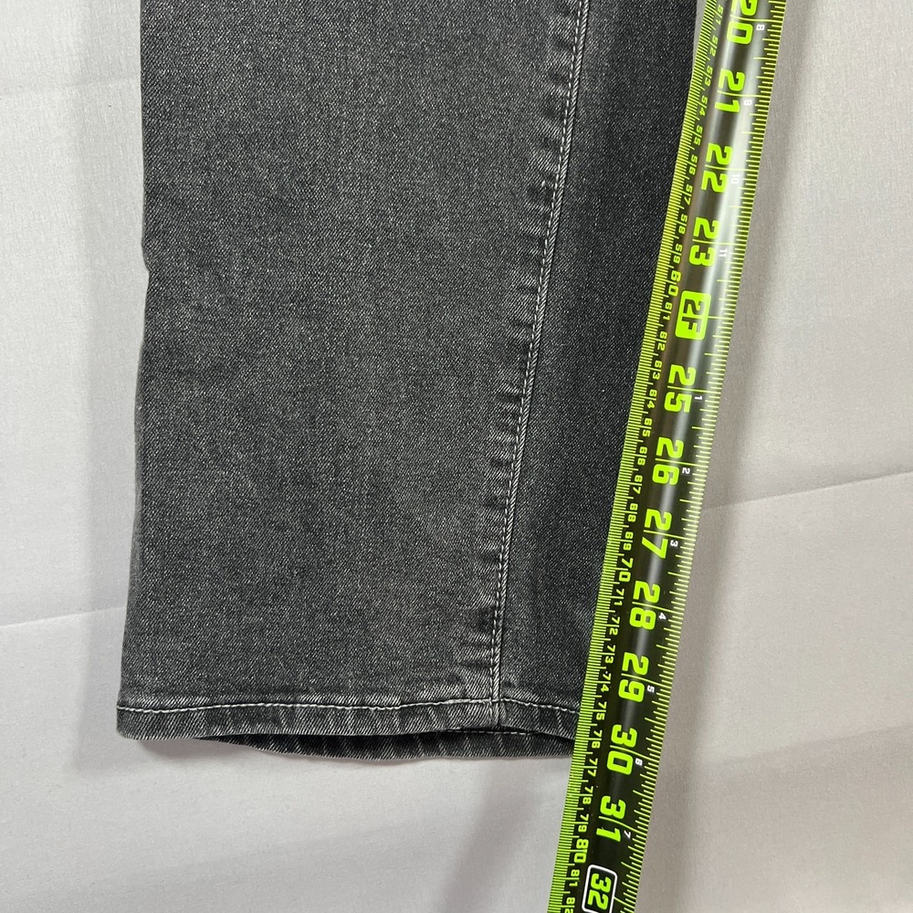 True Rebel Jeans Mens 34X30 Dark Gray Premium Denim 808 Slim Fit Straight Leg - Picture 3 of 16